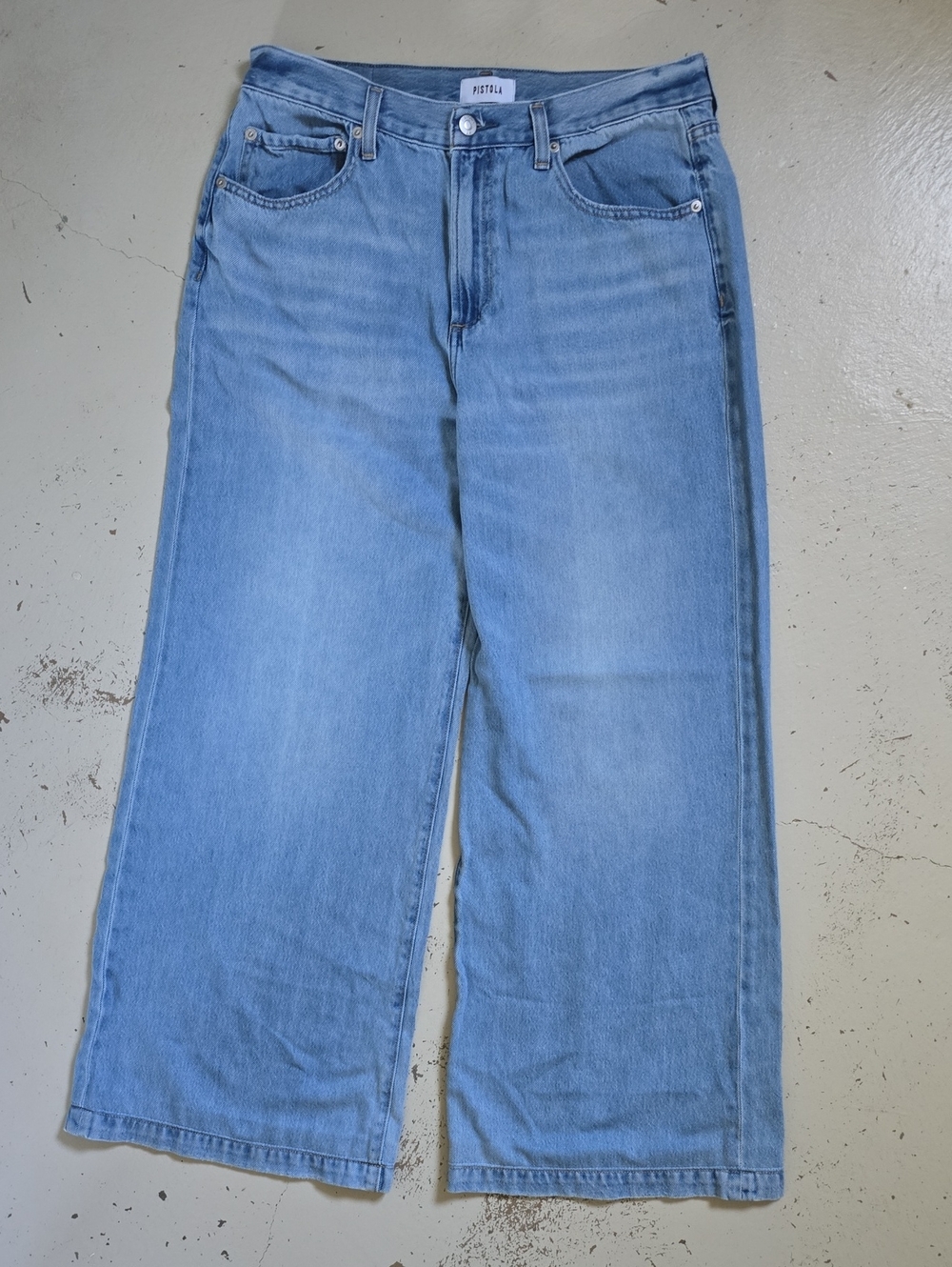 Pistola Jayden Wide Leg Blue Jeans Women's Size 30